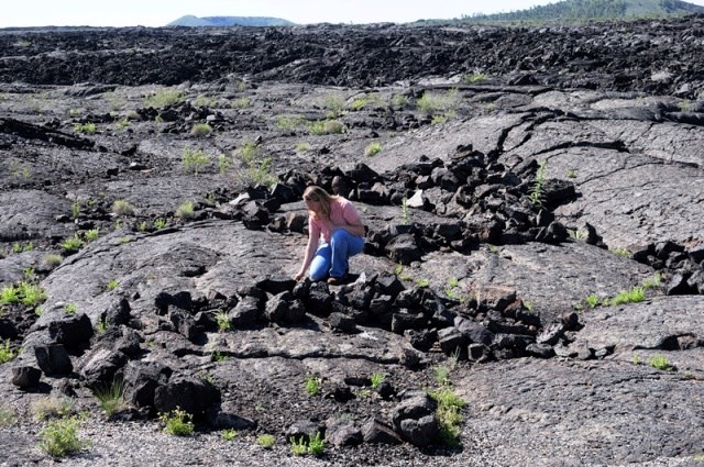 Archeologist with Rock Rings