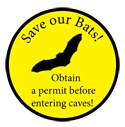 Obtain a permit before entering caves! Obtain a permit before entering caves!