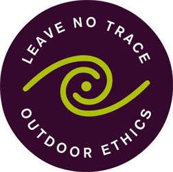 the Leave No Trace Outdoor Ethics logo