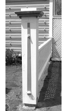 Figure 3: Restored gatepost at Longfellow NHS.