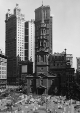 Figure 1: St. Paul's Chapel in Lower Manhattan