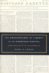 The Archaeology of Liberty in an American Capital cover