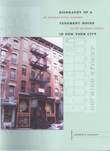 Biography of a Tenement House in New York City cover