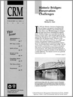 Cover of CRM (Vol. 14, No. 1)