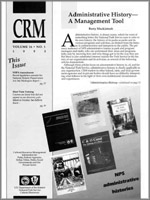 Cover of CRM (Vol. 16, No. 1)