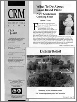 Cover of CRM (Vol. 17, No. 4)