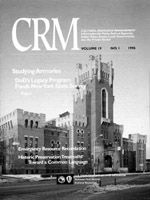 Cover of CRM (Vol. 19, No. 1)