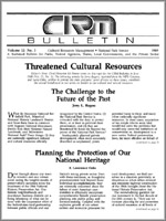 Cover of CRM Bulletin (Vol. 12, No. 3)