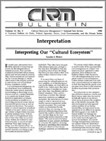 Cover of CRM Bulletin (Vol. 13, No. 3)