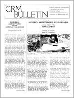 Cover of CRM Bulletin (Vol.6 , No. 4)