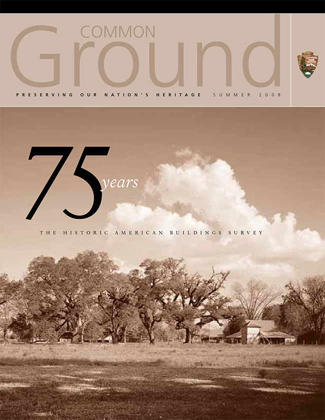 Common Ground Magazine, Summer 2009 - National Park Service