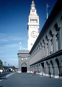 This historic transportation building in San Francisco, California, has been rehabilitated for commercial use. Photo: NPS files