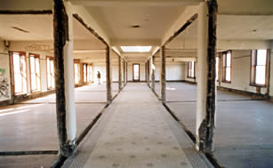 Incompatible Treatment of Floor Plan. The floor plan can be important in defining the character of a historic building. Wholesale demolition or 
