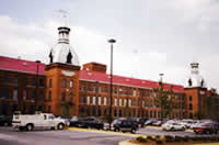 A historic mill building in Augusta, Georgia, was rehabilitated for mixed commercial and  residential use. Photo: NPS files