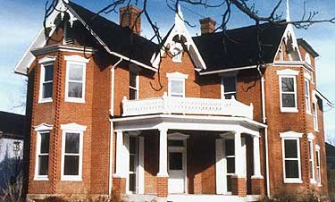 The interior of this late 19th-century Gothic-Revival style house had survived with a remarkable degree of integrity. Photos: NPS files.