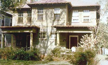 This twin-porch is the most distinctive feature of the house, contributing both historically and architecturally to its character. Photos: NPS files.