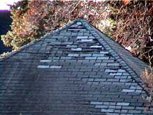 deteriorated roof