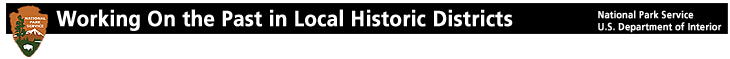 Working on the Past in Local Historic Districts with a link to ParkNet
