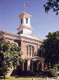 This is an image of the Jackson County Courthouse exterior. Photo: HABS Collection, NPS.