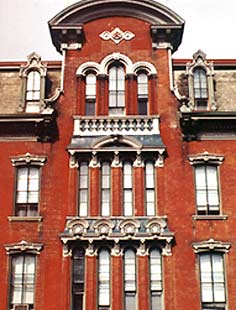 This is an image of Acton Civill Institute, in Coeymans, New York. A project that  met the Secretary of Interior's Standards for Rehabilitation successfully converted the 1874 school building into 30 units of affordable housing at a cost of $2.1 million. Photo: NPS files.