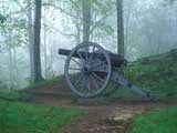 Cannon at Fort Lyon near the Pinnacle Overlook