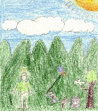 junior ranger drawing
