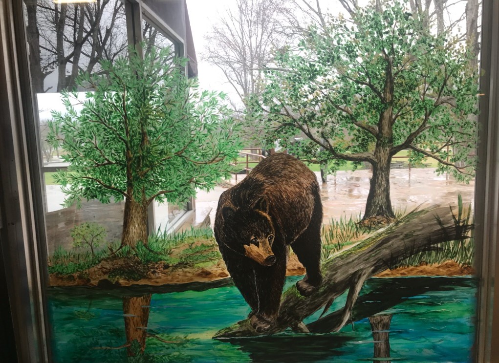 Cora Bat's Bear Painting Bear Painting