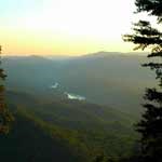 Fern Lake as seen from the Pinnacle Overlook, photo by Harold Jerrell