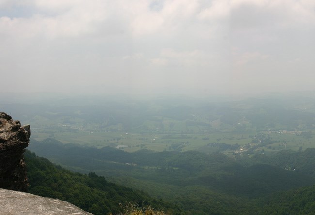 Overlook view from White Rocks