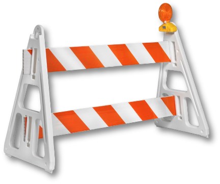 closure barricade closure barricade