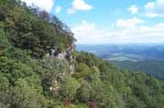 view from pinnacle overlook