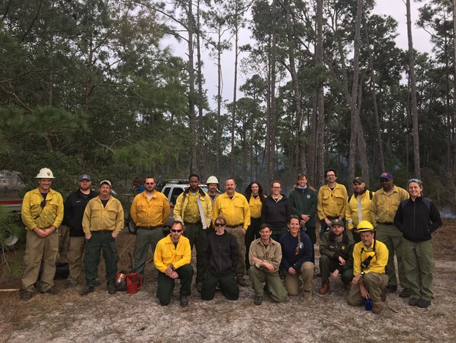 wildland fire fighters