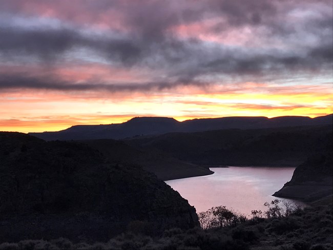 Blue Mesa Twilight