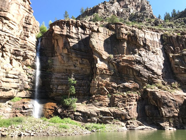 Chipeta Falls along Morrow Point