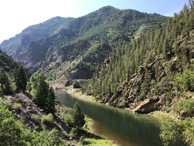 Cimarron, Gunnison River view.
