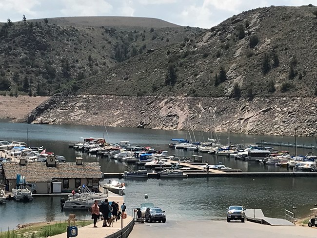 Elk Creek boat ramp