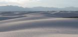 The dunes in soft light