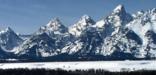 Teton Range in Winter