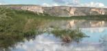 View of Indian Cliffs from the Devils River.