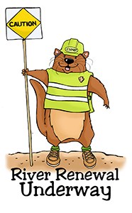 ollie the otter drawing