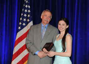 Hartzog Winner Brianna Machuga