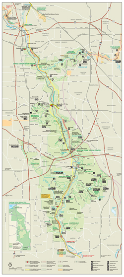 Maps Cuyahoga Valley National - CUVA Park Map 2015smallt 