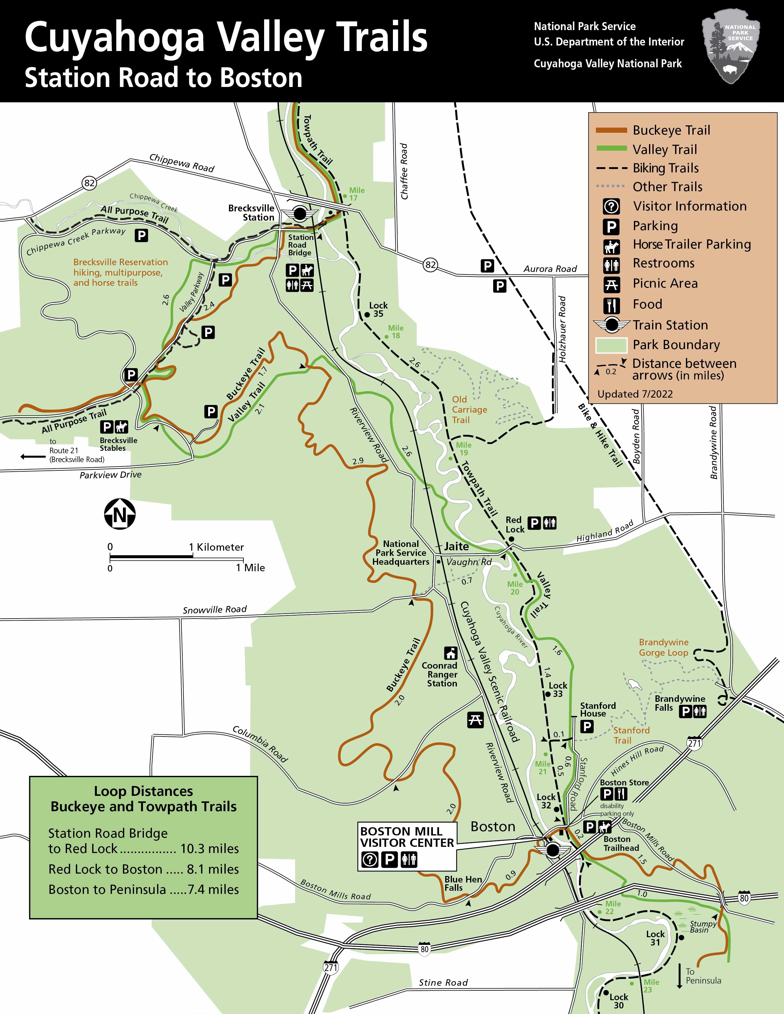 CVNP h2go® Map Water Bottle – Conservancy for Cuyahoga Valley National Park