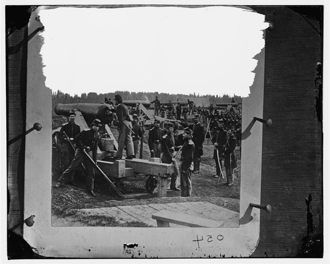 Interior view of Fort in Washington DC