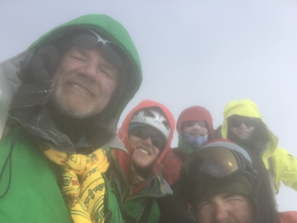 Birthday party on the summit