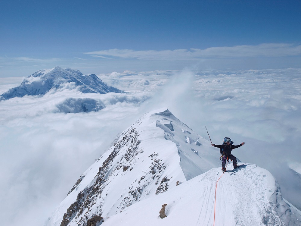 A clear summit day