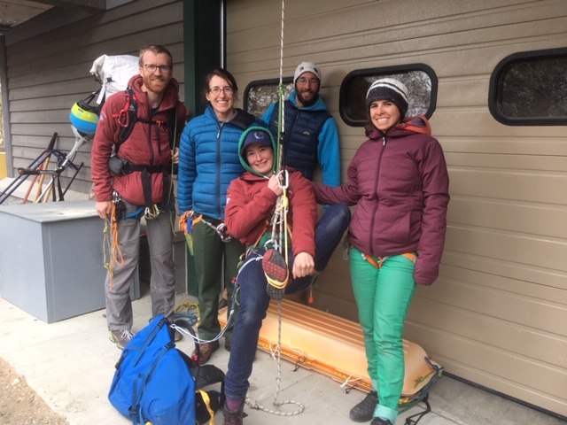 NPS 14K Patrol #2 practices rope work