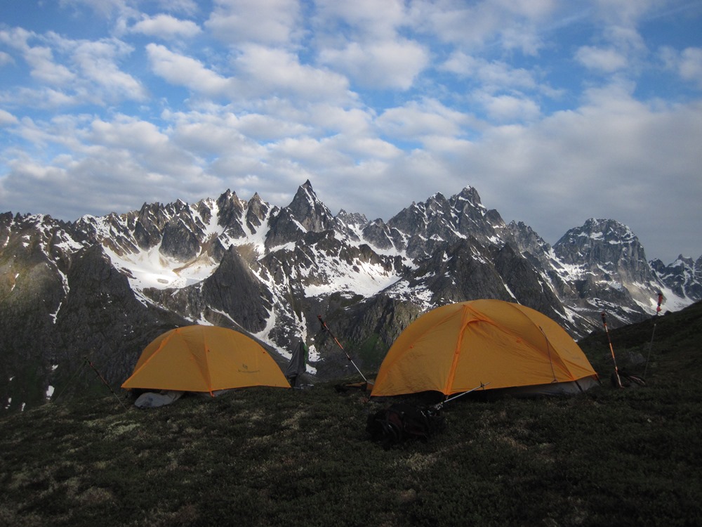 Campsite at Wildhorse Pass