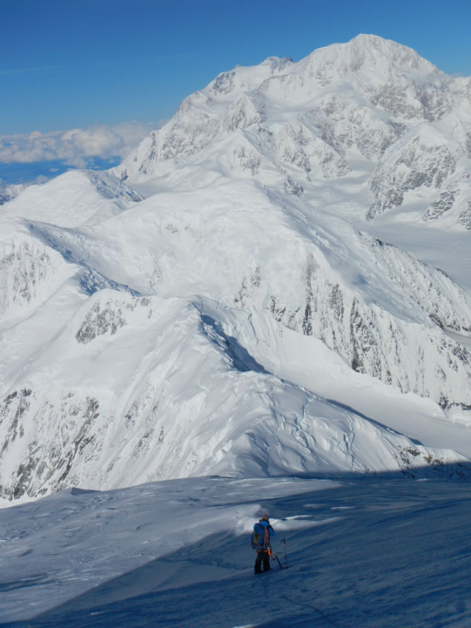 View of Denali from Foraker