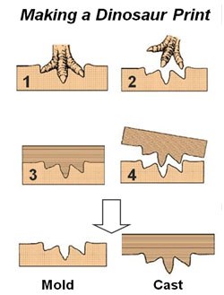 diagram showing how tracks are made